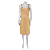 Argylle Elly Conway Adult Women Golden Cosplay Dress Costume Outfits Halloween Carnival Suit